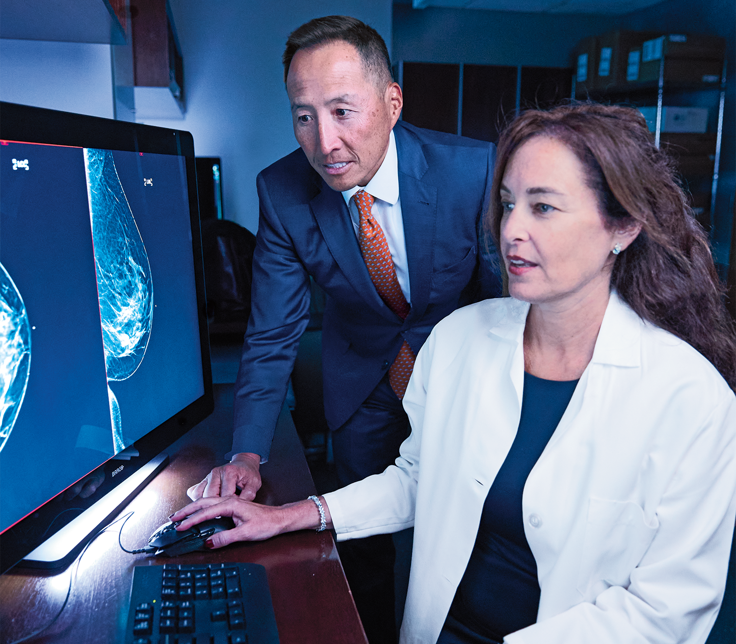 Dr. Robert Min and Dr. Michele Dorfman