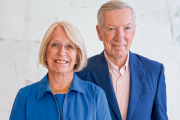 Donors Joanne Masin and Michael T. Masin
