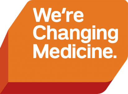 We're Changing Medicine badge
