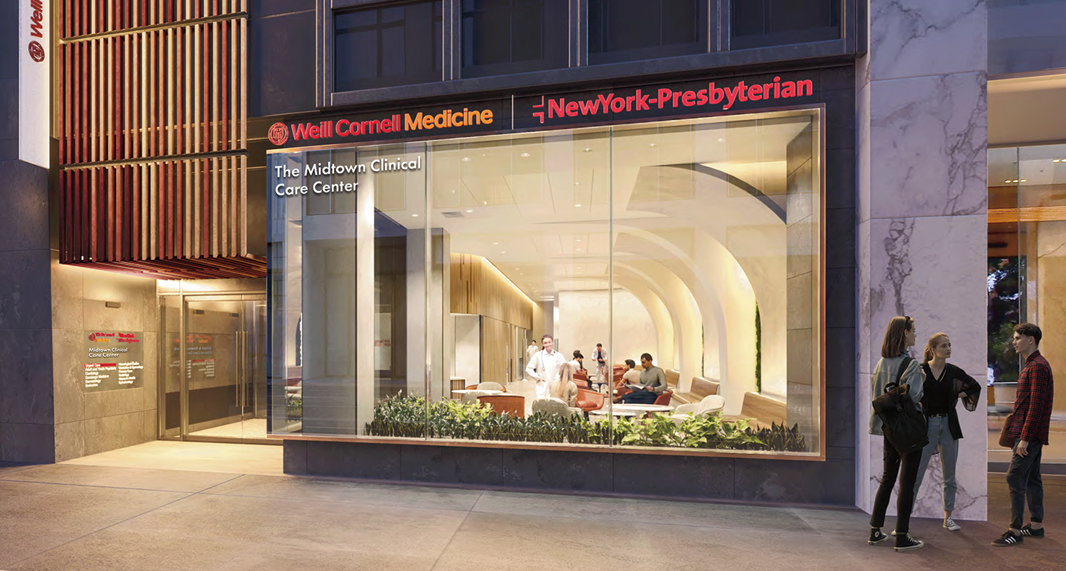 image of entrance 575 Lexington Clinical Care building