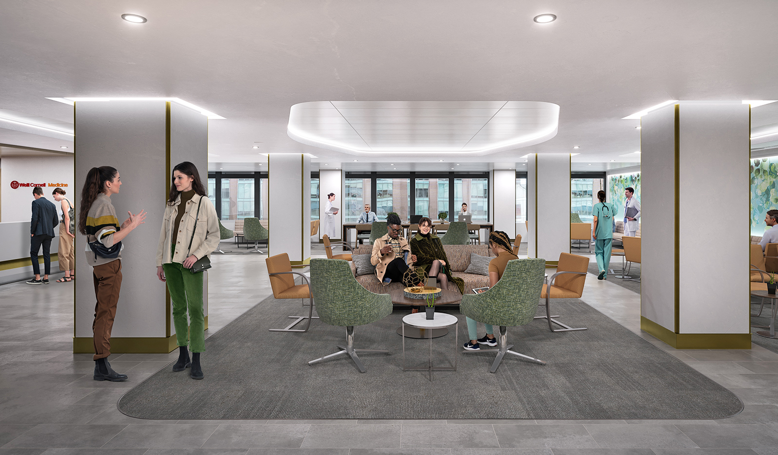 Image of waiting room area at 575 Lexington Clinical Care