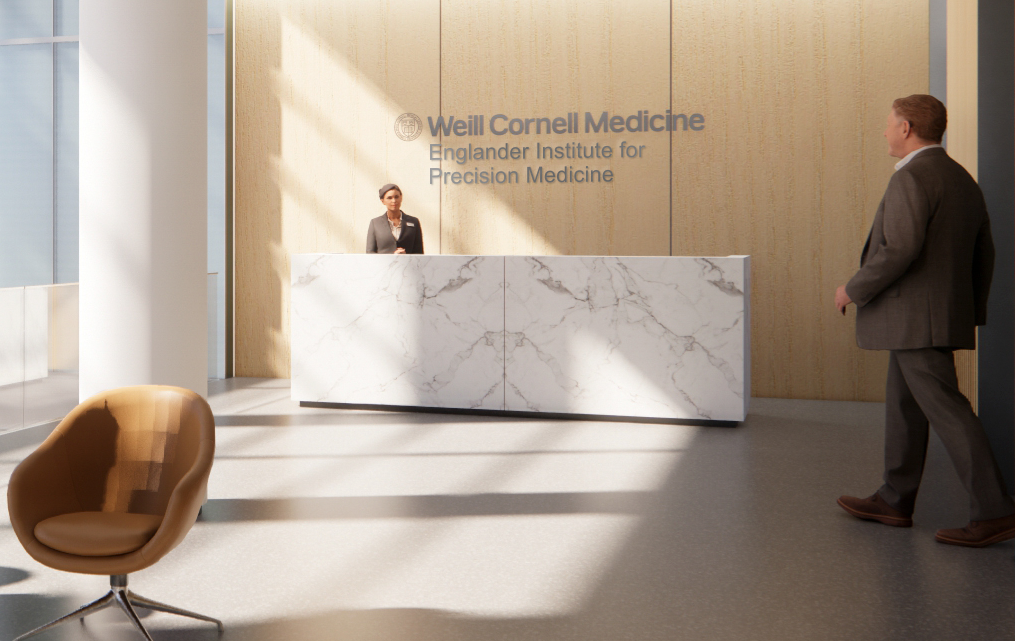 Waiting room area of Englander Precision Medicine