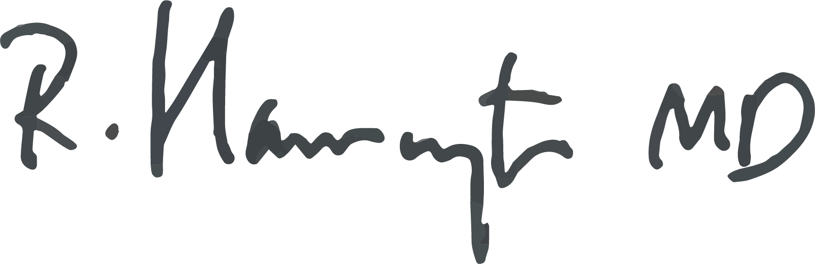 Dean Harrington signature
