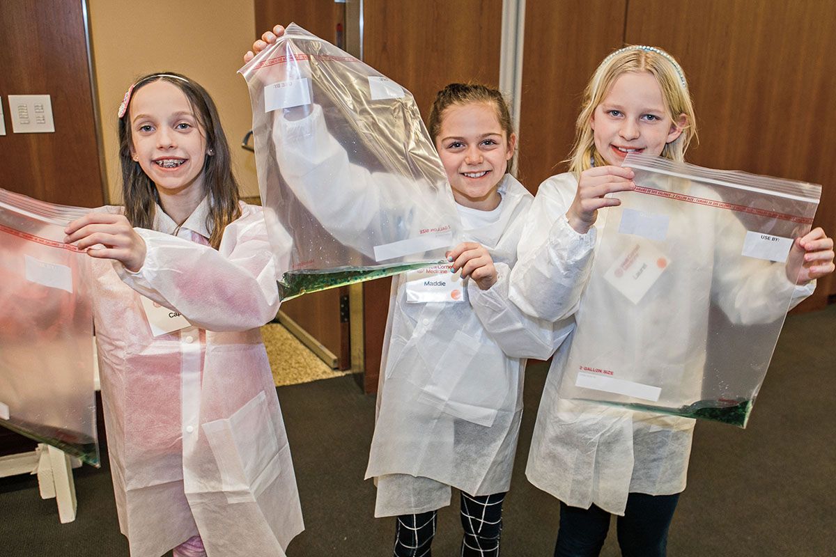 Young scientists enjoy Family Science Day