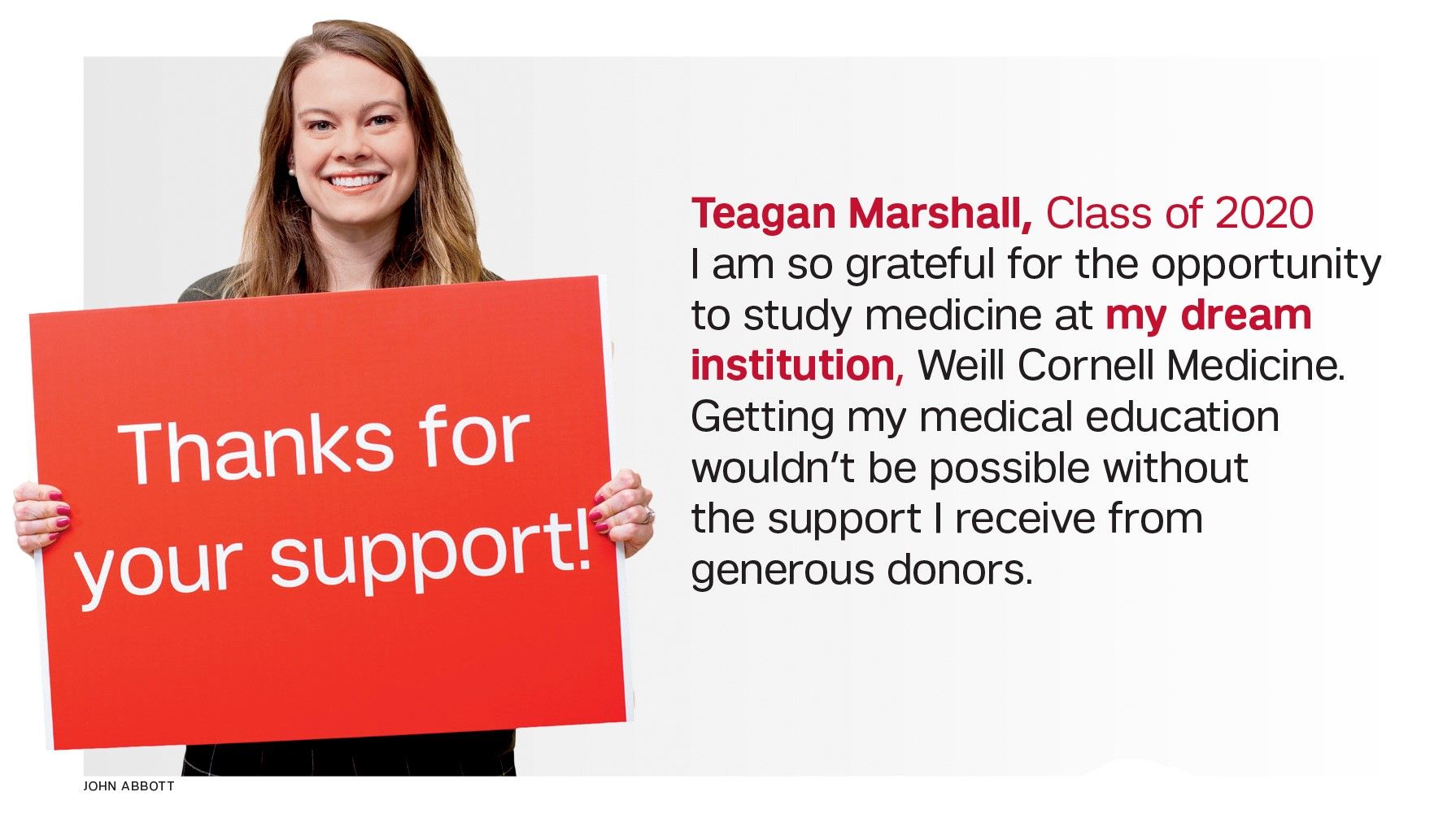 Teagan Marshall, class of 2020